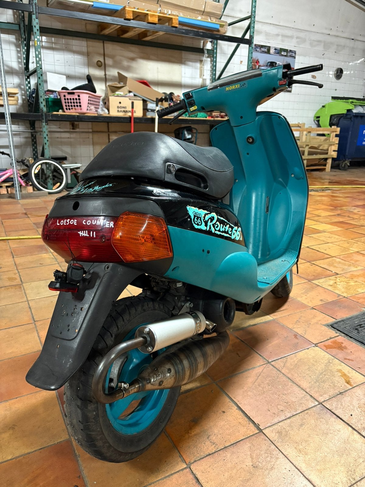 Piaggio zip type 1 route 66 70cc stage6, Fietsen en Brommers, Ophalen of Verzenden, Zo goed als nieuw, Zip