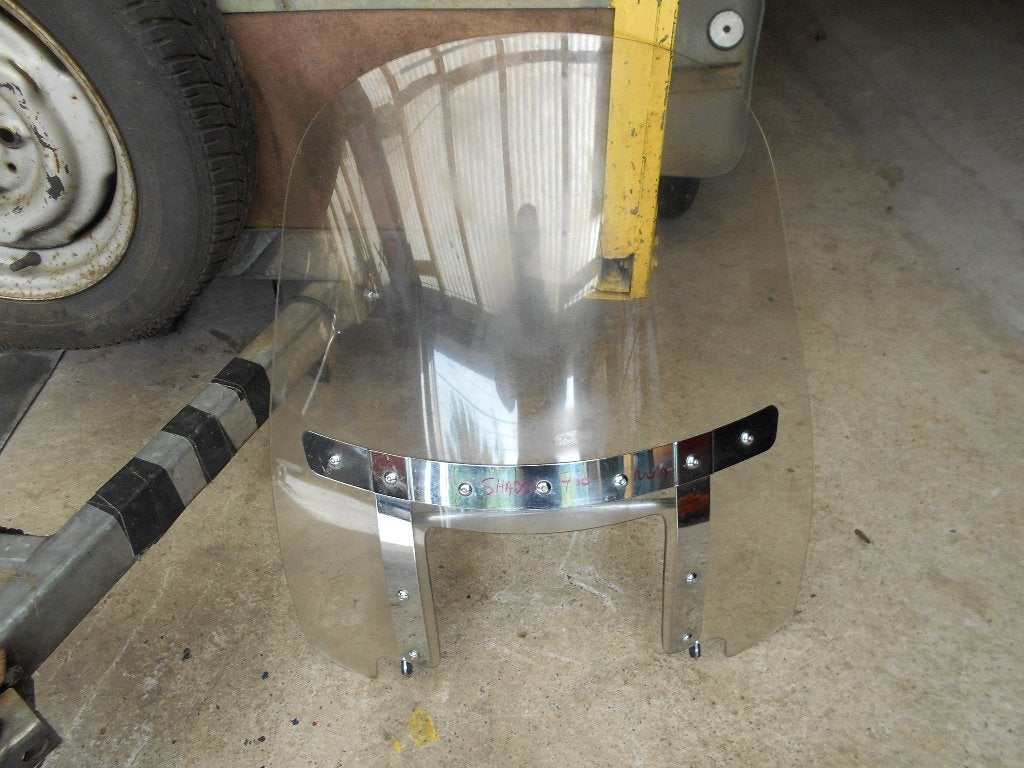 Pare-brise custom chopper universel, Motos, Tuning & Styling, Enlèvement