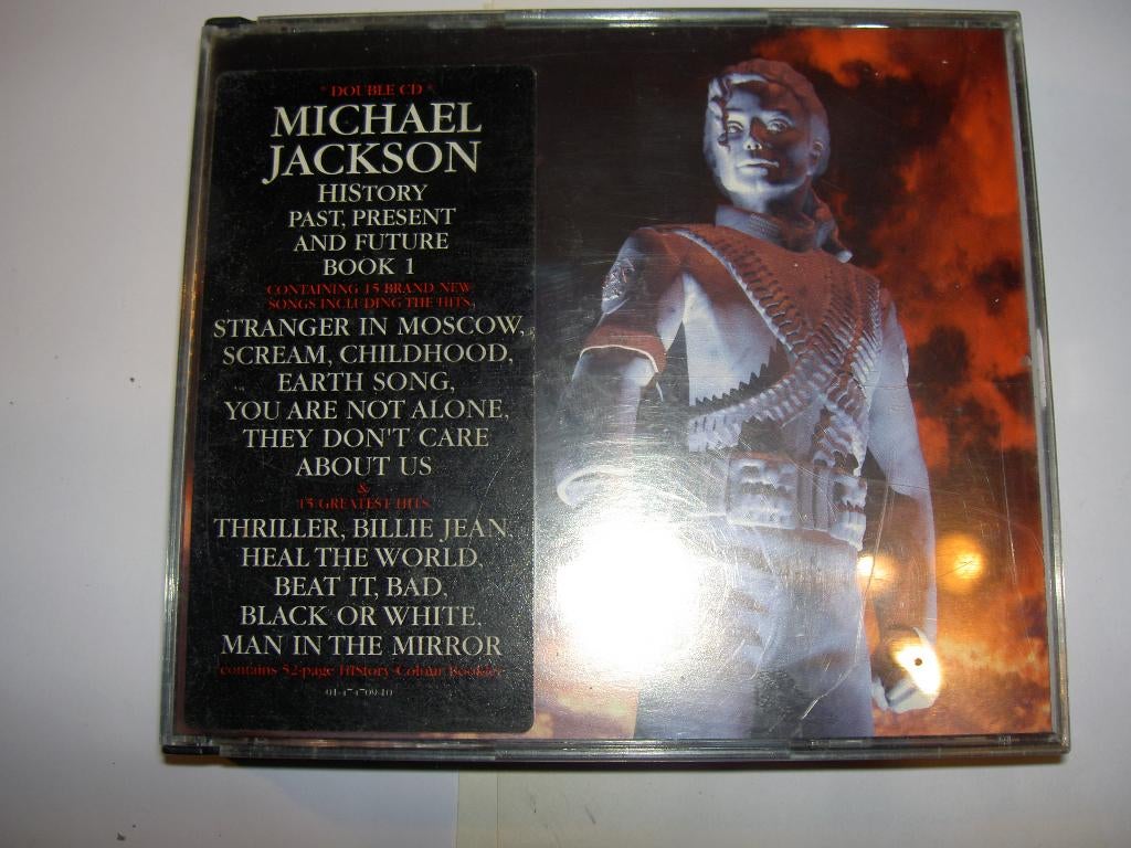 CD Michael Jackson — Histoire, CD & DVD, Enlèvement ou Envoi, Utilisé
