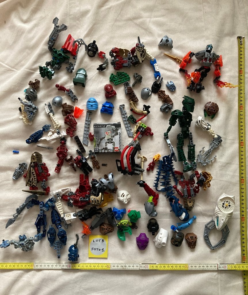 Lego Bionicle en andere lot, Ophalen, Gebruikt, Lego, Bionicle
