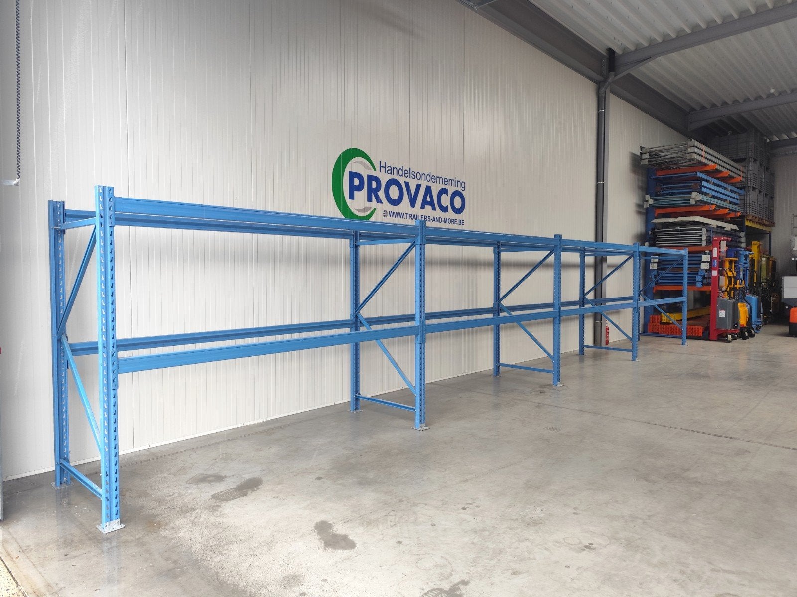 palletstelling — grootvakstelling STOW, Ophalen