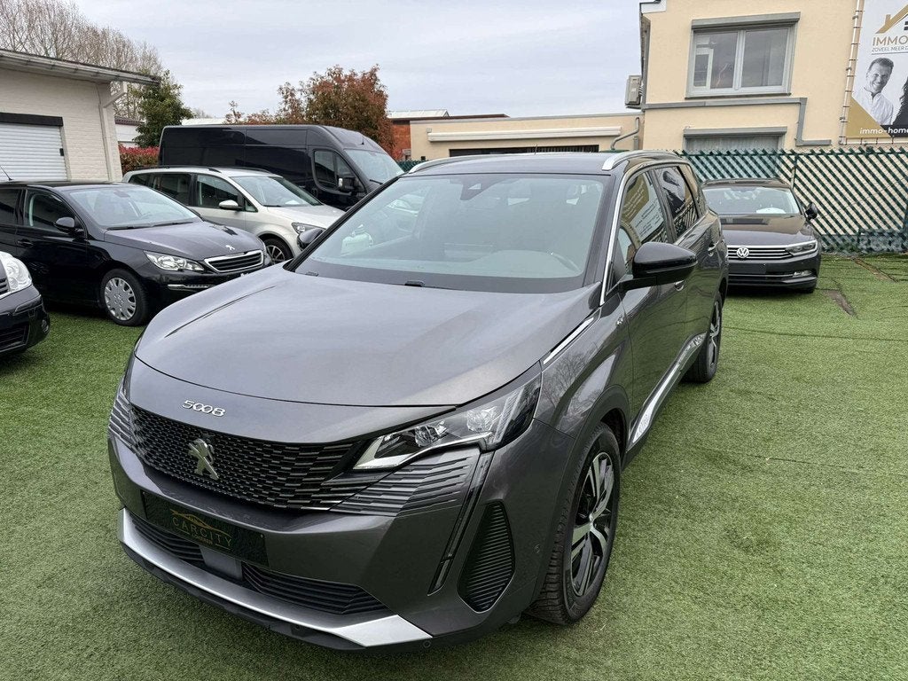 Peugeot 5008 1.5 BlueHDi GT Line7PLLEDERCAMERAEURO 6, Voorwielaandrijving, Gebruikt, 4 cilinders, 7 zetels
