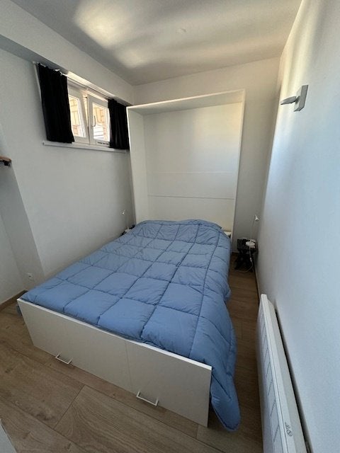 kastbed  / opklapbed 1,40 m breed, Huis en Inrichting, Ophalen, 140 cm, Zo goed als nieuw, Twijfelaar