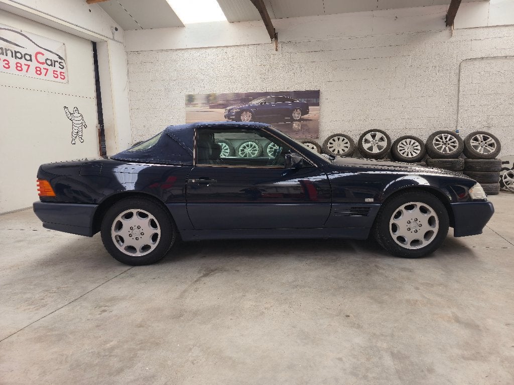 ⭐Mercedes SL300 R129  -  1992  -   140000km, Auto's, Automaat, Achterwielaandrijving, Cabriolet, Blauw