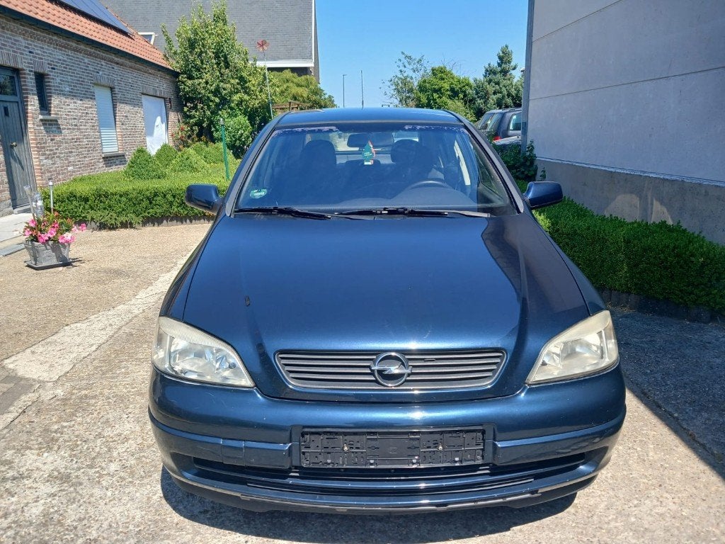 Opel Astra G – 1.6 Benzine Automaat Bj 2002 203000km, 1165 kg, Blauw, 62 kW, 5 zetels