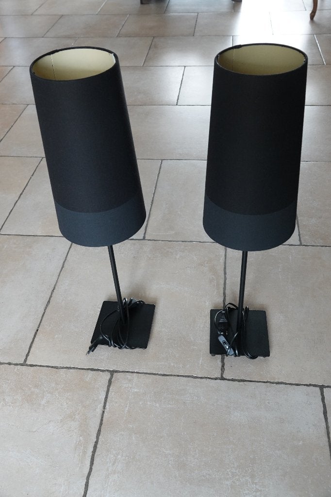 Lampe de salon, Huis en Inrichting, Lampen | Hanglampen, Ophalen, Gebruikt, 50 tot 75 cm, Overige materialen