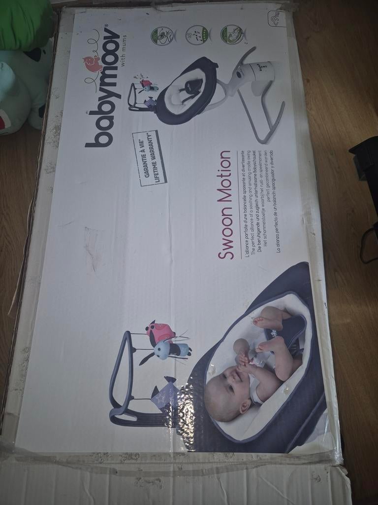 Babymoov Swoon Motion babywip / schommelstoel, Ophalen, Schommelstoel
