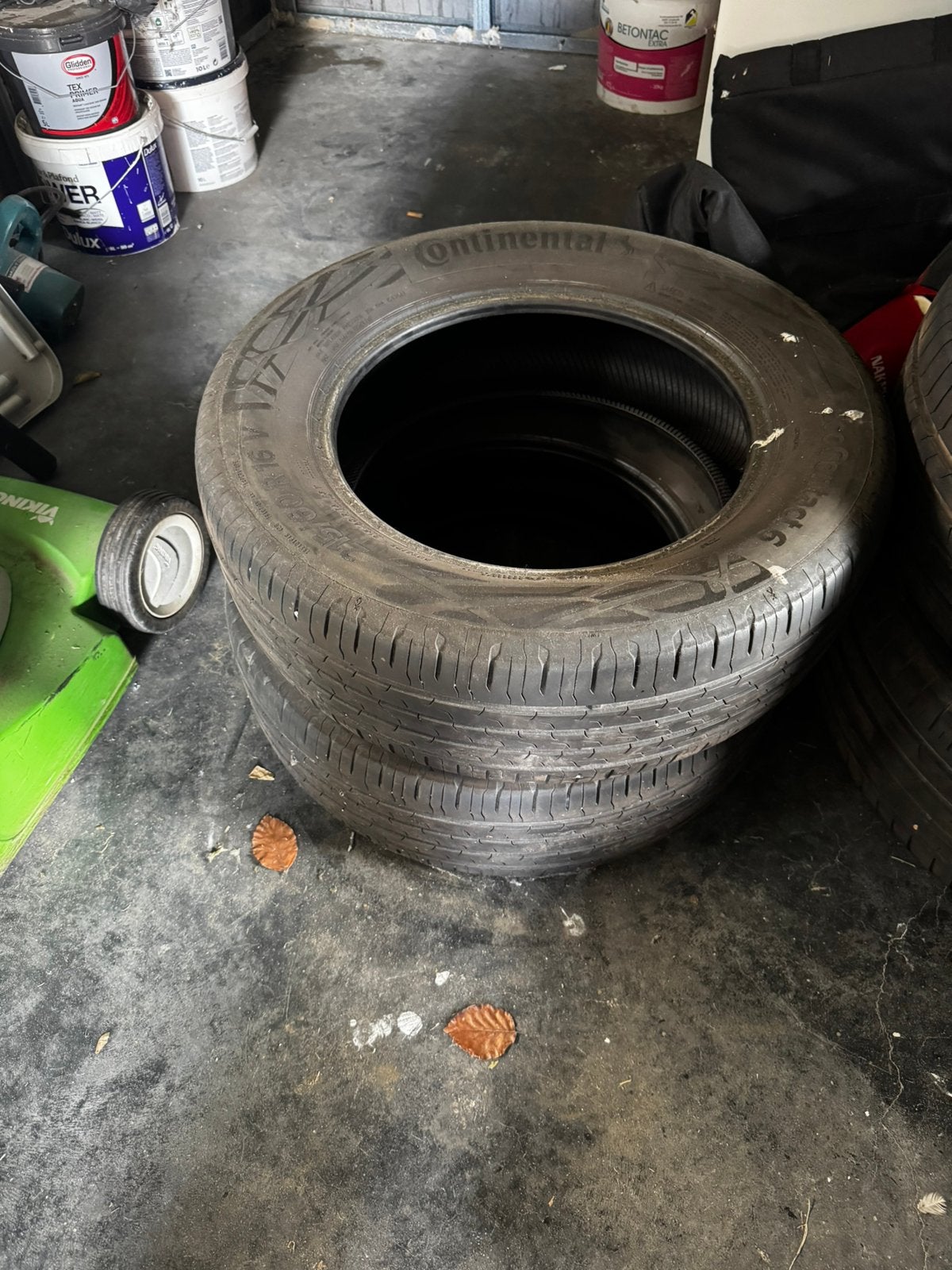 Continental 2 zomerbanden 215/60 R16 V, Enlèvement, Comme neuf