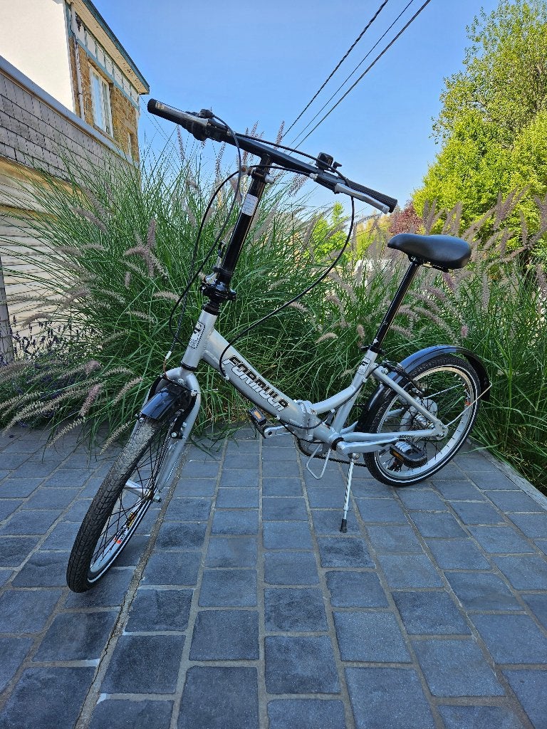 Vélo pliant, Fietsen en Brommers, Fietsen | Vouwfietsen, Gebruikt, Overige merken, 18 tot 20 inch, Totaal opvouwbaar, Velgrem
