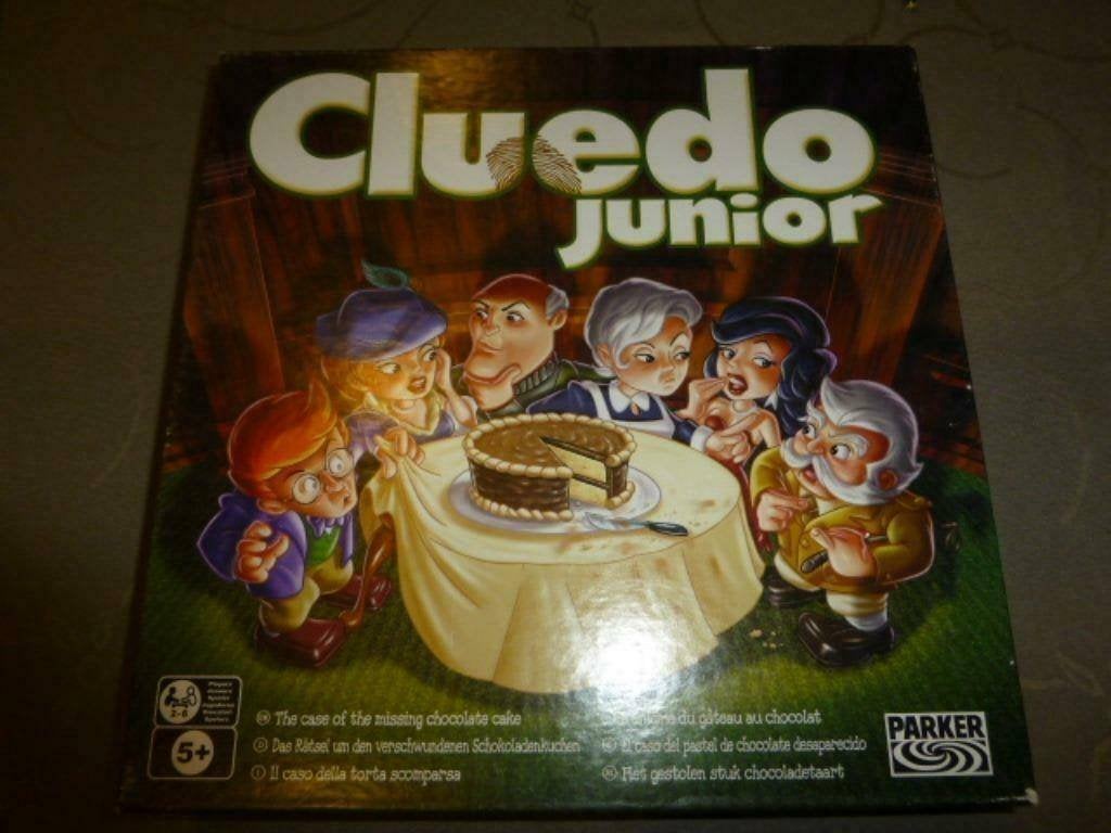 gezelschapsspel Cluedo Junior - Spel in nieuw staat, Een of twee spelers, Ophalen of Verzenden, Zo goed als nieuw, HASBRO