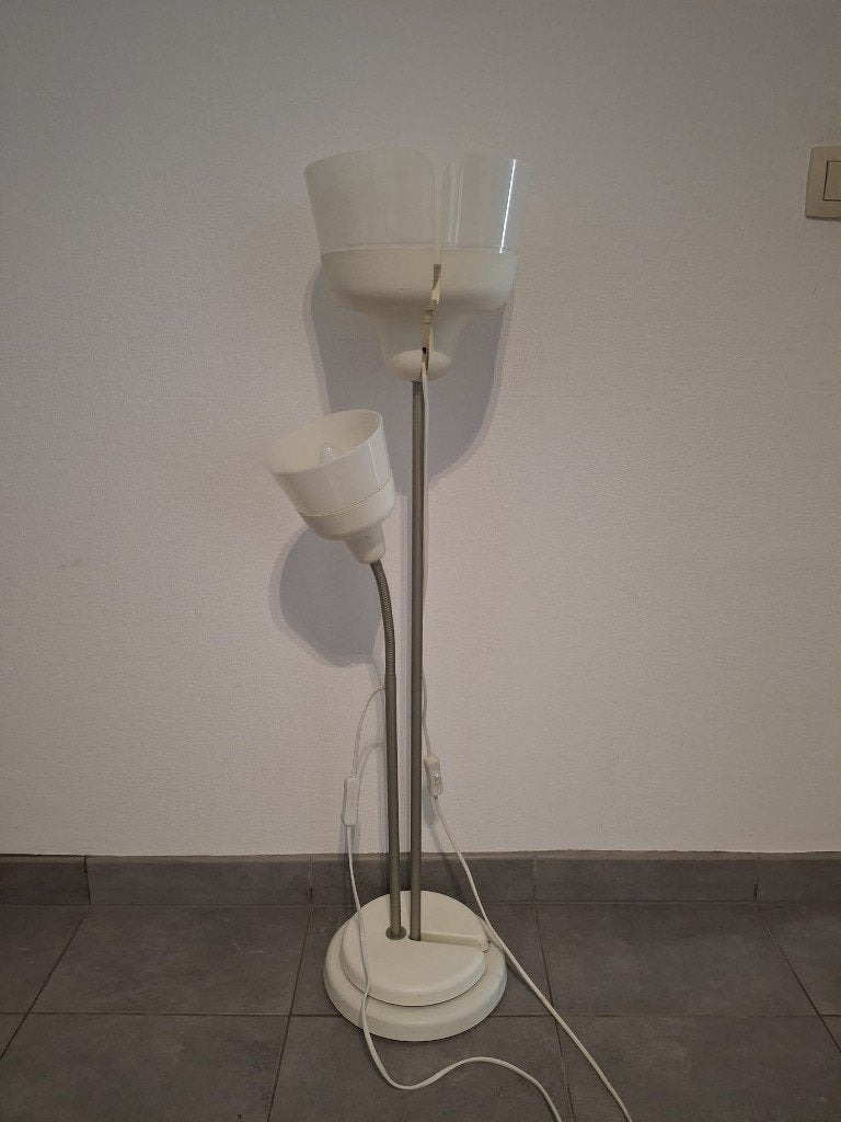 2 staanlampen, Ophalen, Gebruikt, Kunststof, 100 tot 150 cm
