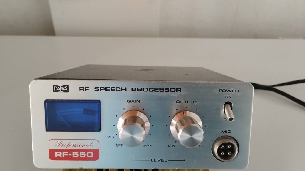 DAIWA Speech Processor RF-550, Télécoms, Enlèvement ou Envoi, Comme neuf, Émetteur et Récepteur
