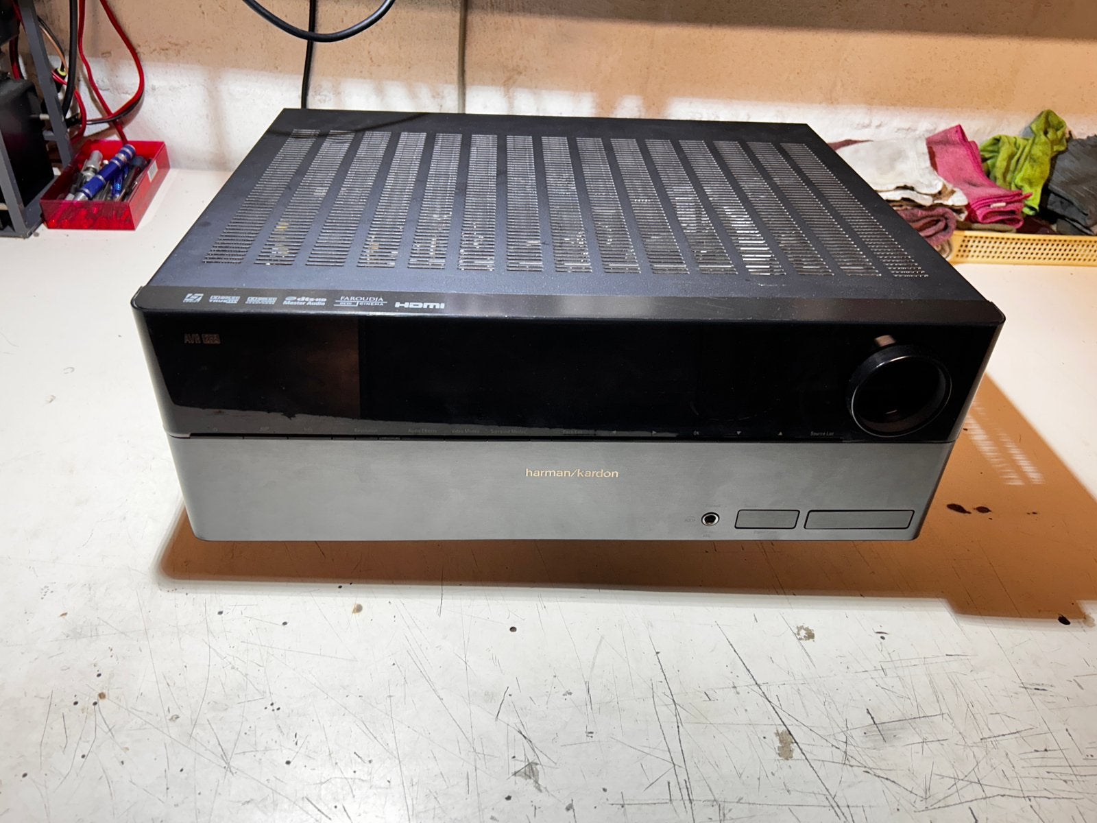 Harman kardon AVR 255, Audio, Tv en Foto, Gebruikt, 120 watt of meer, Stereo, Ophalen
