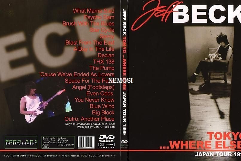 DVD - Jeff BECK - TOKYO WHERE ELSE, Import, Tous les âges, Neuf, dans son emballage, Concert