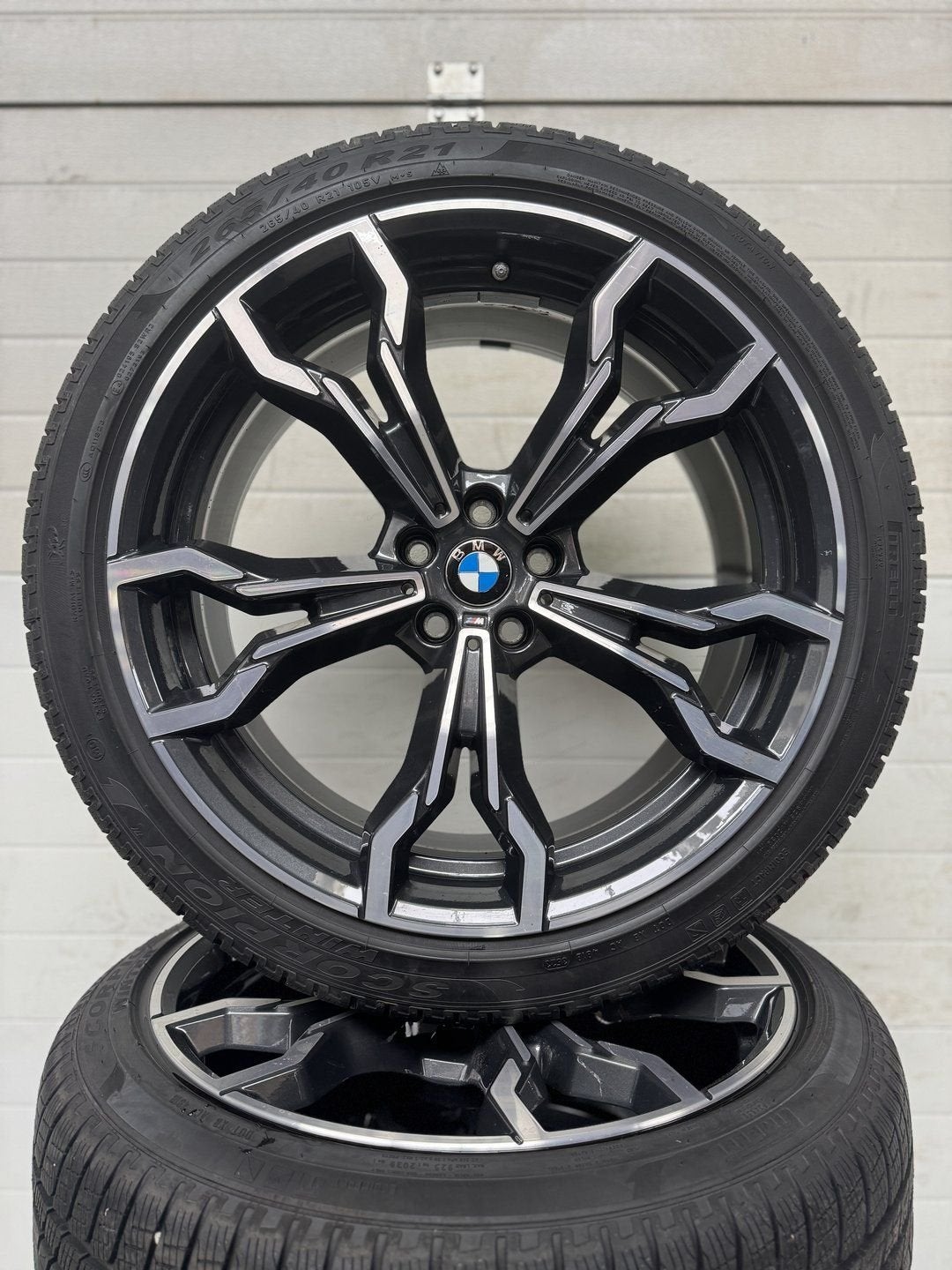 21’’ BMW X3M X4M F97 F98 G01 G02 IX3 VELGEN WINTERBANDEN ORI, Gebruikt, 255 mm, -, -