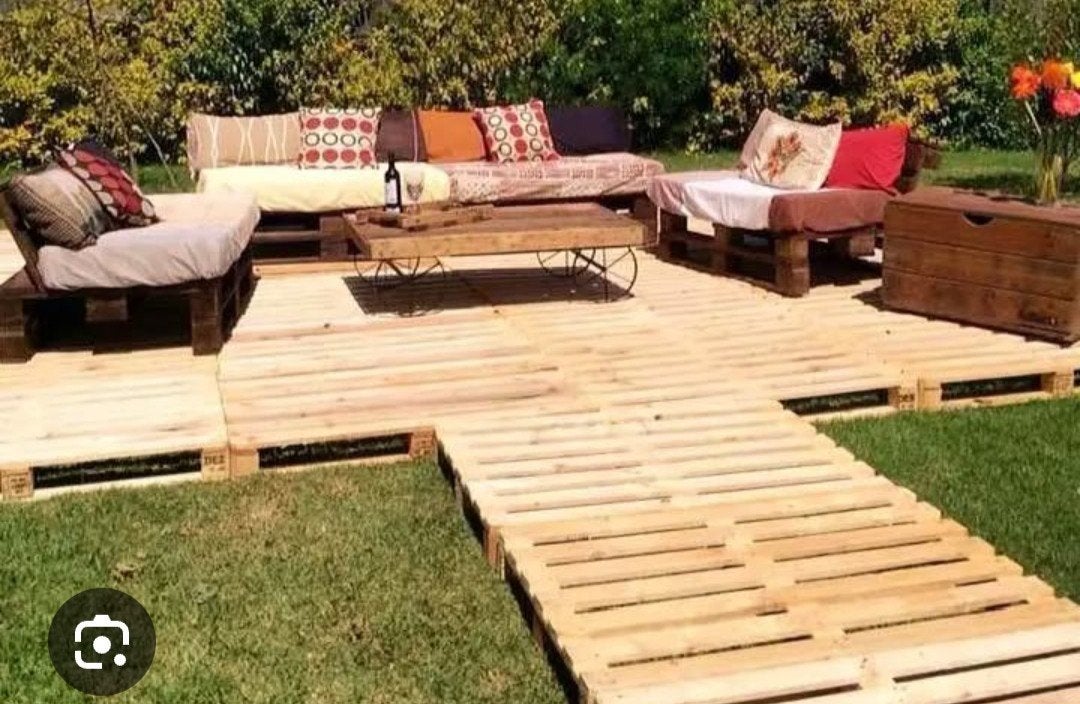 recherché: bricoleur pour une terrasse en palettes, Enlèvement