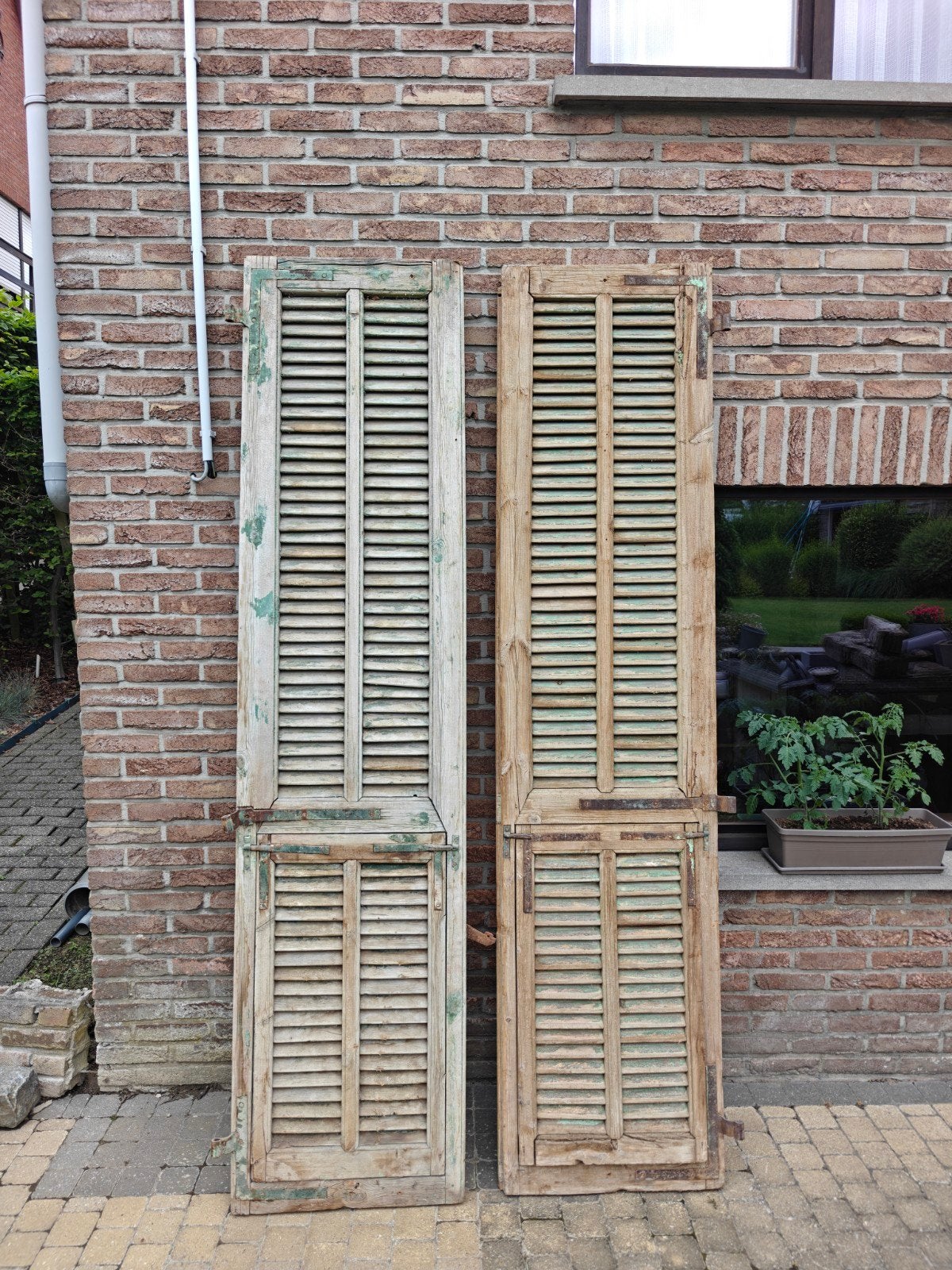 2 tireurs anciens de 2,30 m sur 55 cm, Enlèvement