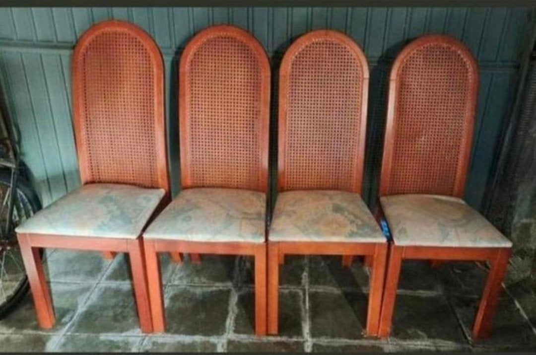 4 stoelen., Ophalen