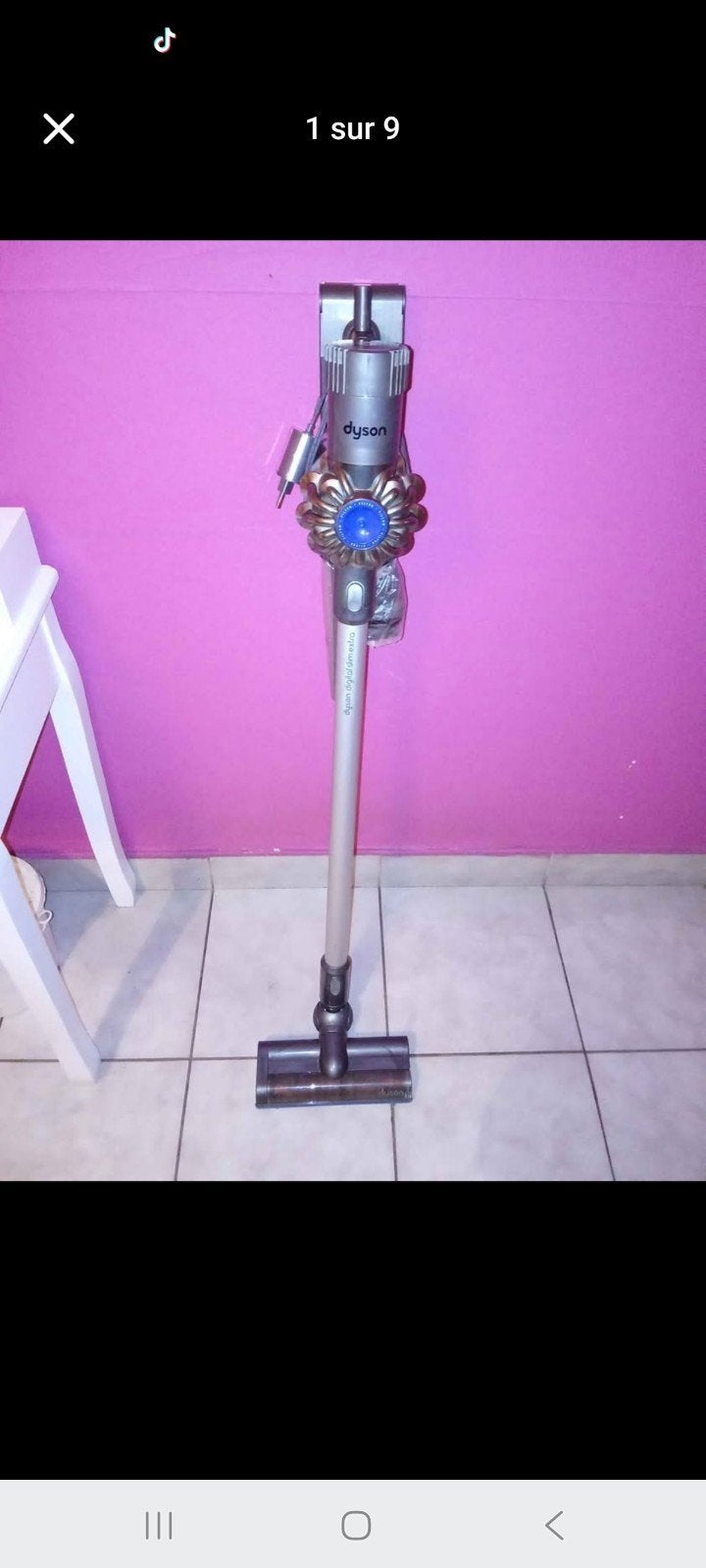 dyson digital slim extra avec support 2 embouts..., Electroménager, Enlèvement ou Envoi, Réservoir, Sans fil, Dyson