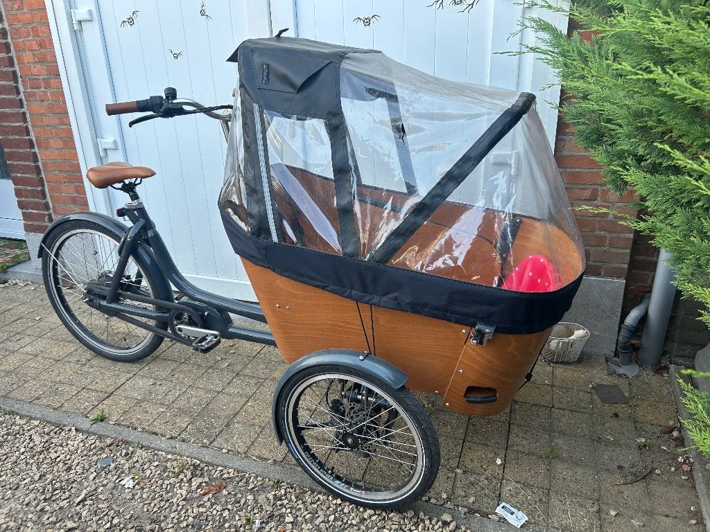 Babboe flow mountain elektrische bakfiets, Fietsen en Brommers, Gebruikt, Elektrisch, 2 kinderen, Schijfrem