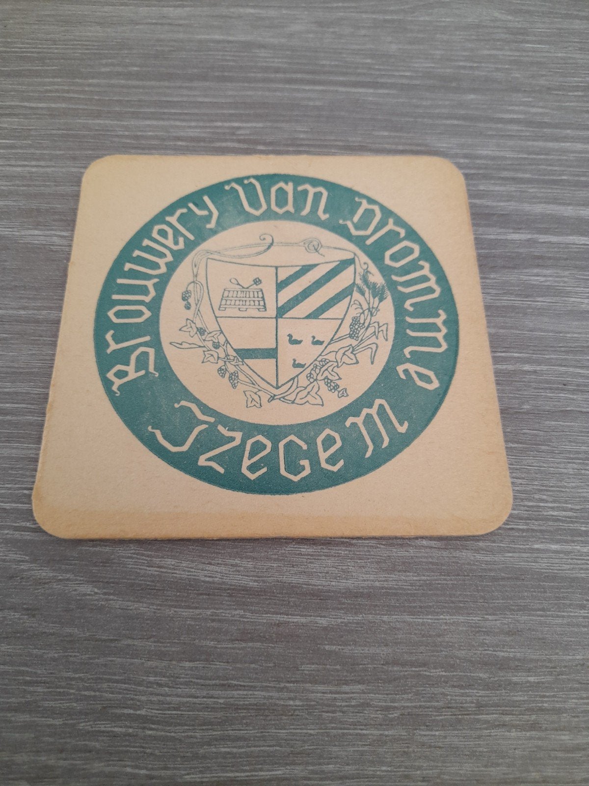 Beer Mat Brewery Van Dromme Izegem, Enlèvement ou Envoi