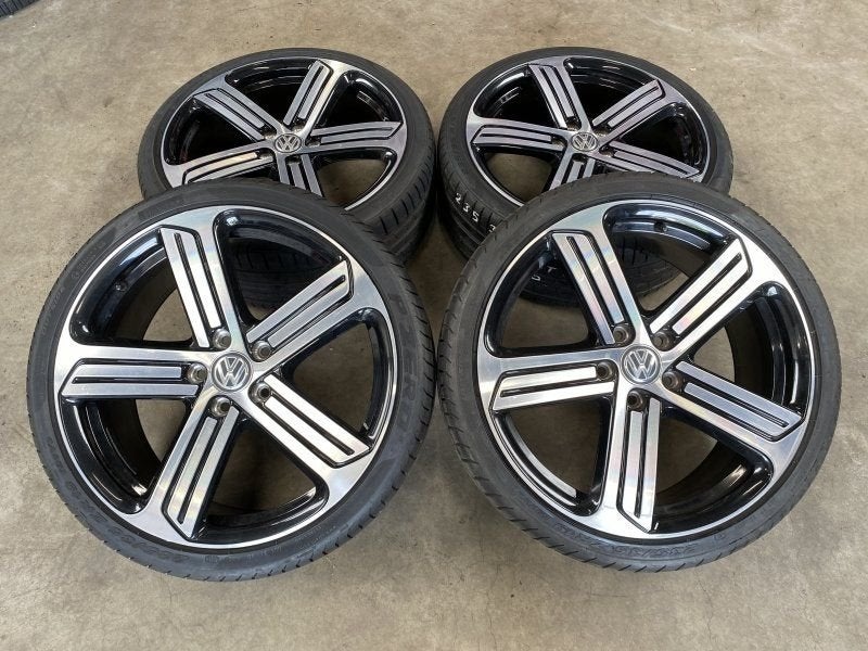 19 inch originele Cadiz velgen + zomerbanden VW Golf 7 R, Pneus et Jantes, Pneus été, -, 19 pouces