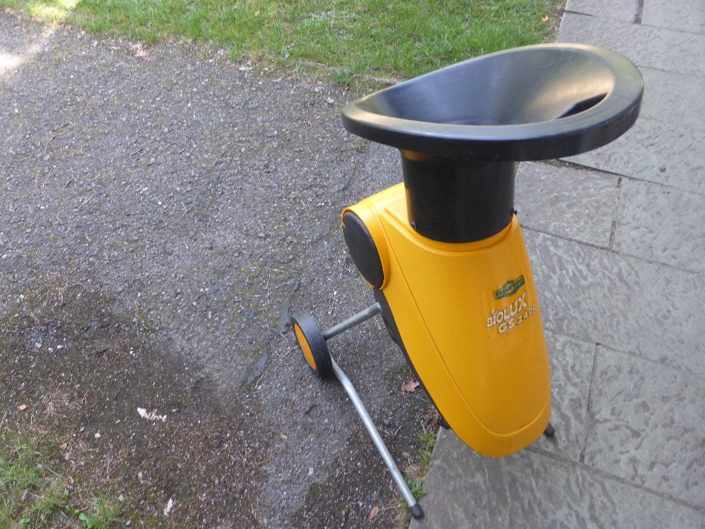 elektrische hakselaar 2400 watt in goede werkende staat, Tuin en Terras, Ophalen, Gebruikt, Elektrisch