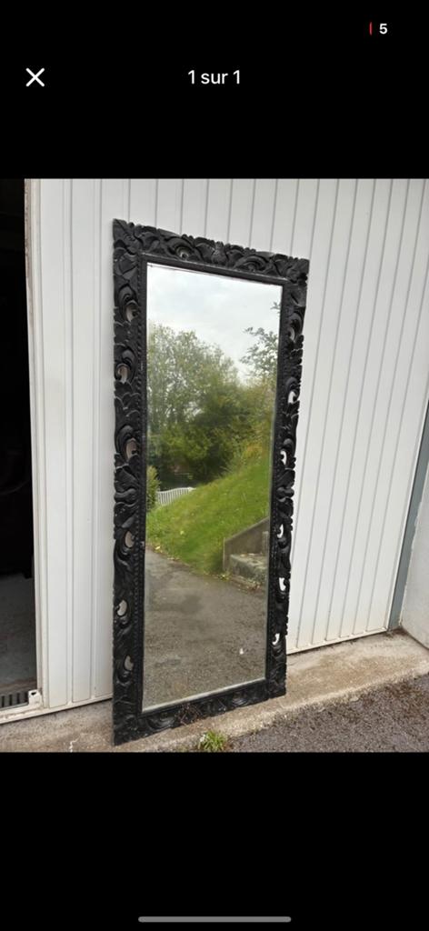 Miroir bali, Enlèvement