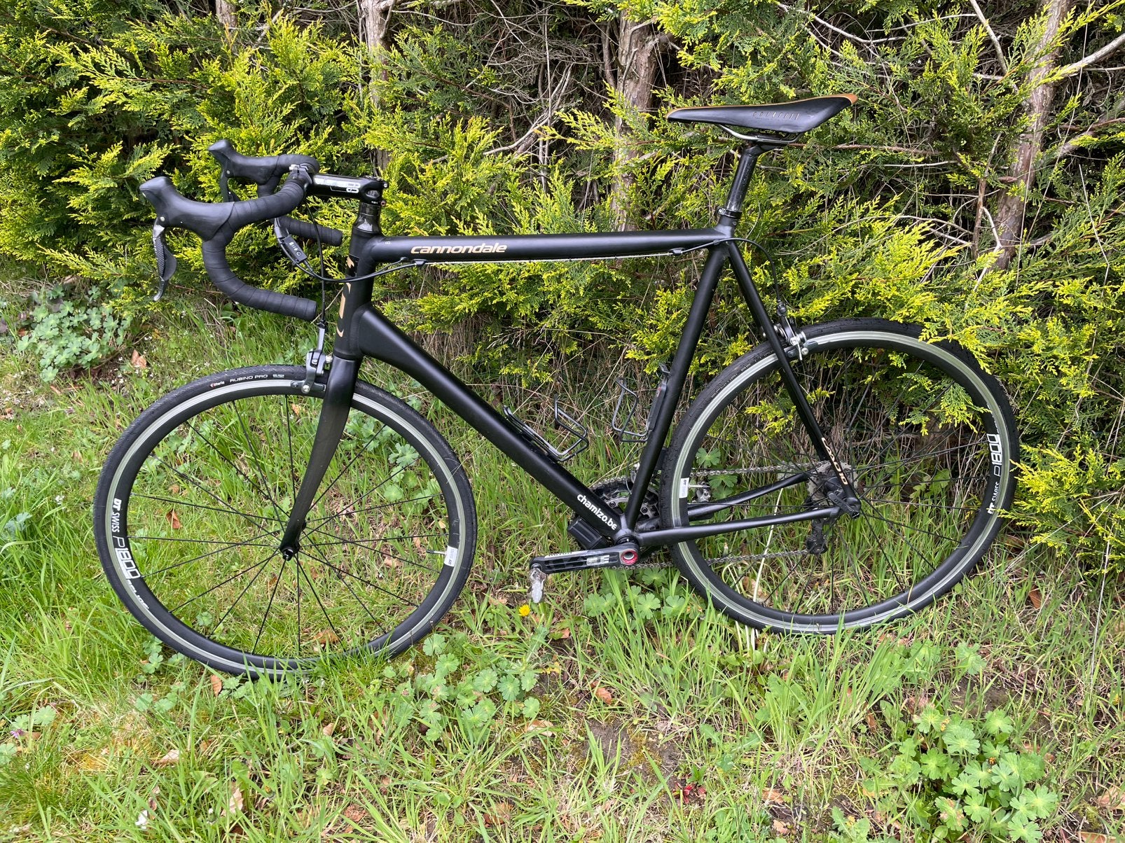 Koersfiets Cannondale, Fietsen en Brommers, 28 inch, Aluminium, Zo goed als nieuw, 65 cm of meer