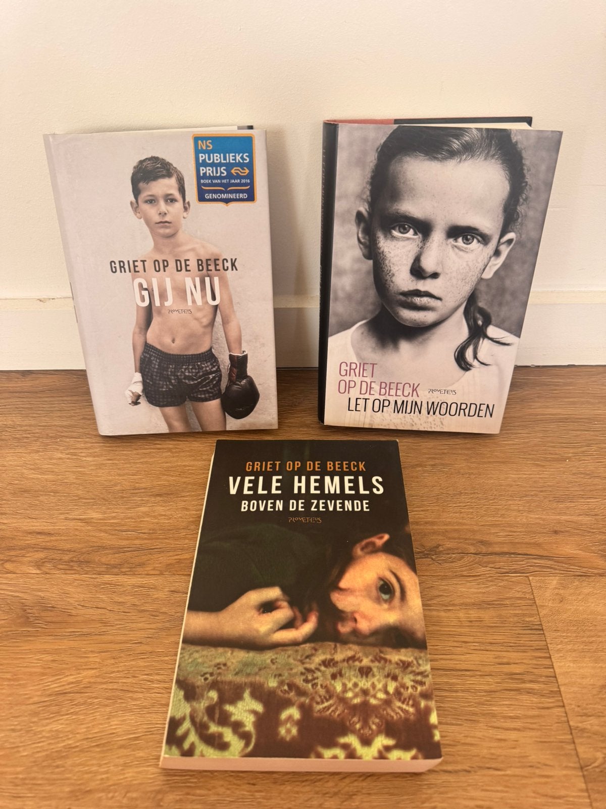 3 Boeken Griet Op De Beeck, Boeken, Ophalen of Verzenden, Zo goed als nieuw