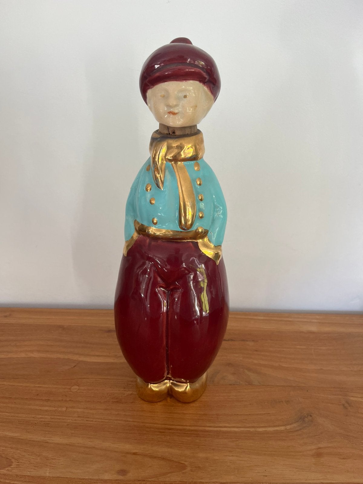 Bouteille de liqueur en faience, Enlèvement ou Envoi