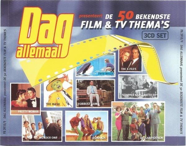 Dag Allemaal Presenteert De 50 Bekendste Film & TV Thema's, CD & DVD, CD | Musiques de film & Bandes son, Enlèvement