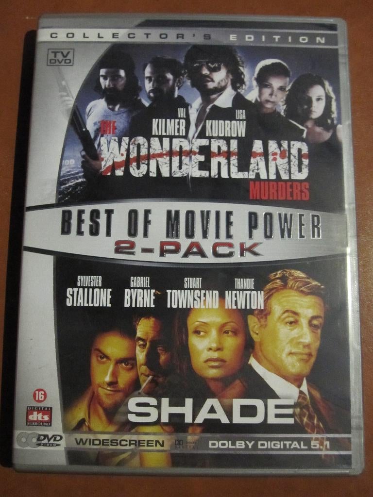 The Wonderland Murders + Shade (2 disc), Vanaf 16 jaar, Boxset, Actiethriller, Ophalen of Verzenden