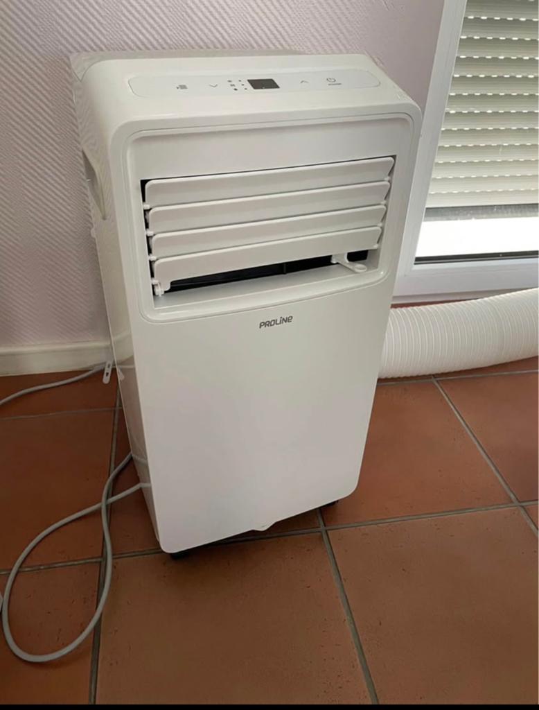 2 Mobiele airco’s, Elektronische apparatuur, Airco's, Ophalen, Zo goed als nieuw, Mobiele airco