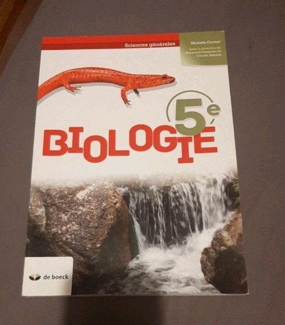 Livre Biologie, Enlèvement ou Envoi
