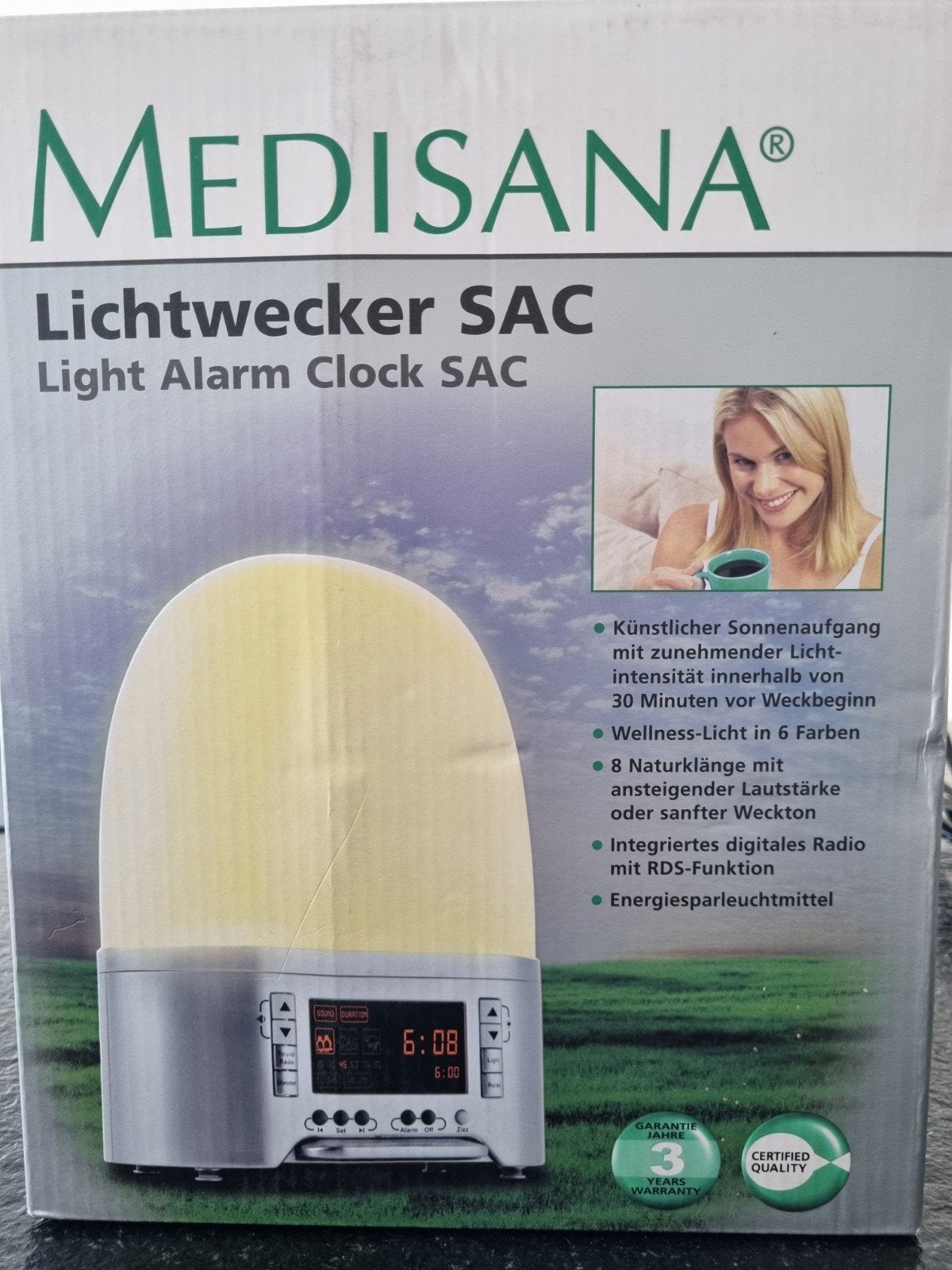 Lichtwekker nieuw, Electroménager, Réveils, Enlèvement, Neuf