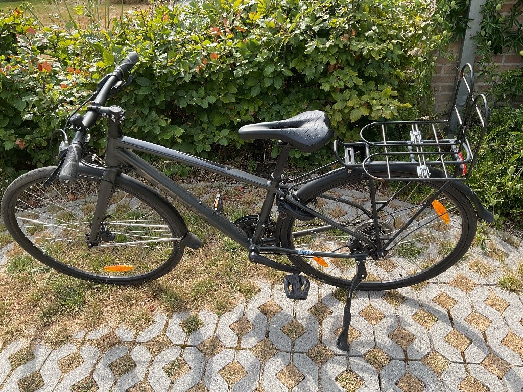 Jongensfiets 27 inch, Gebruikt, Ophalen, 26 inch of meer, Handrem