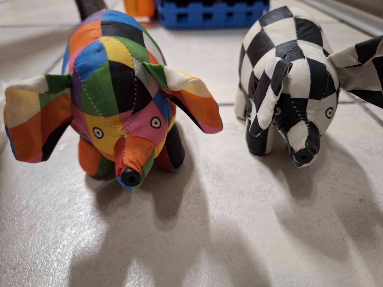 stoffen waterspuiters Elmer en Wilbur, Collections, Enlèvement ou Envoi
