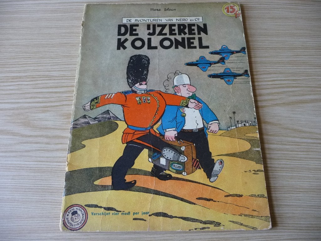 Nero - 27. De ijzeren kolonel EERSTE DRUK €14, Enlèvement ou Envoi, Marc Sleen, Une BD, Utilisé