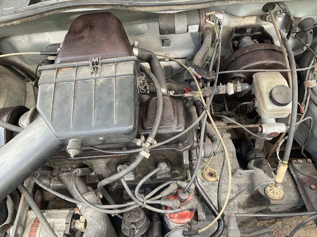 Oldtimer Golf 1 Cabrio GL 1500 uit 1979, foto 6