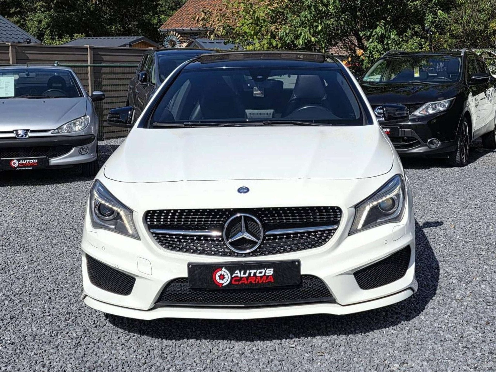 Mercedes-Benz CLA 180 CLA 180 d, Auto's, Gebruikt, Wit, Bedrijf, Grijs