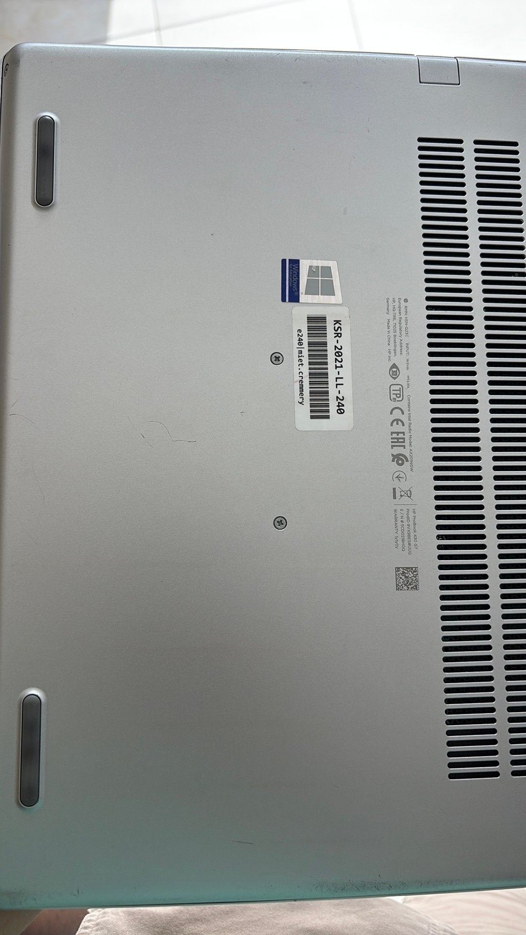 Hp probook 430G7, Computers en Software, Ophalen of Verzenden, Gebruikt, Azerty