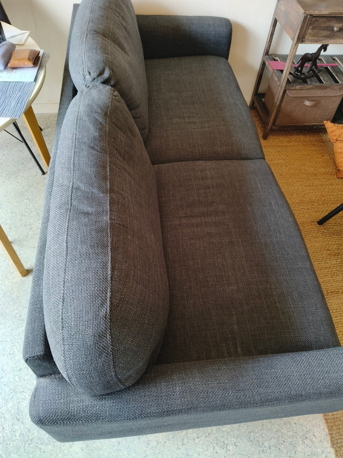 3 zits zetel, Enlèvement