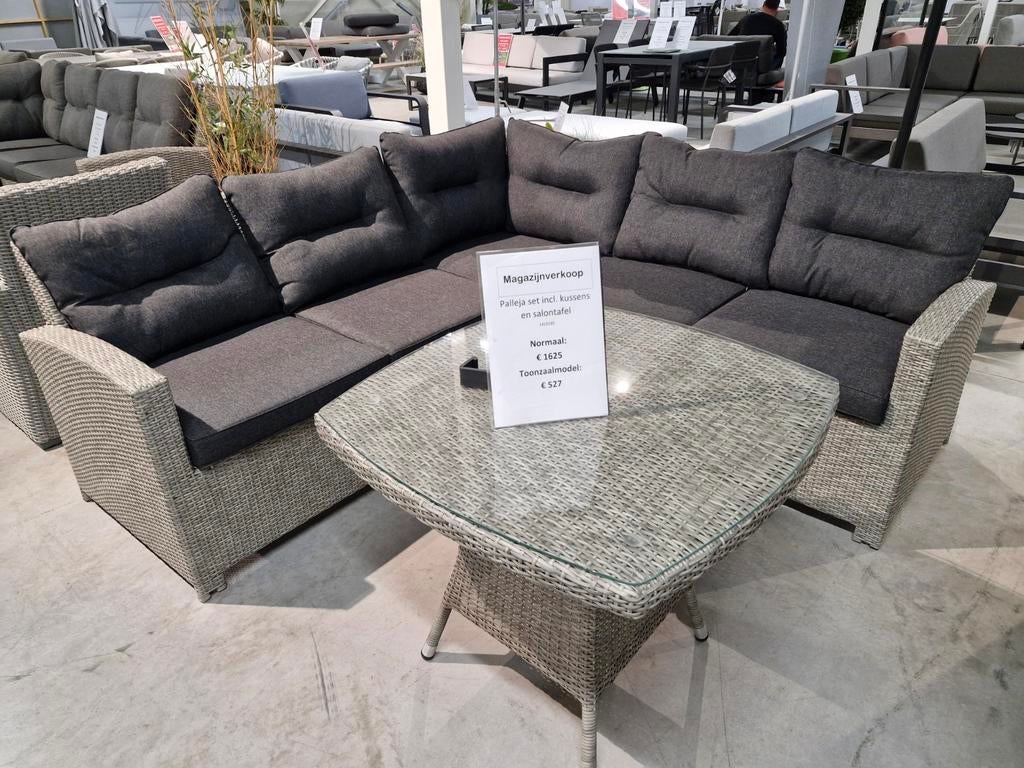 Tuinsalon Paleja in wicker - NIEUW !, Tuin en Terras, Ophalen, Nieuw, Wicker