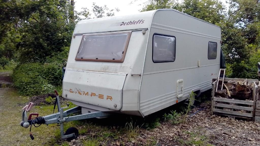 Caravane Dethlefs 750 kg à vendre, Caravans en Kamperen, Caravans, Particulier, tot en met 2, 500 - 750 kg, Rondzit, Dethleffs