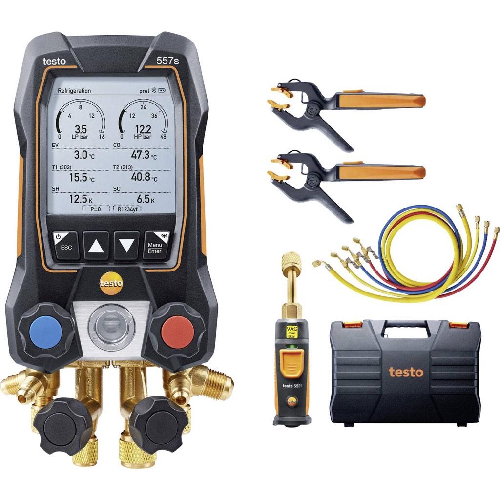 TESTO 557S VOLLEDIGE SET, Ophalen, Nieuw, Druk