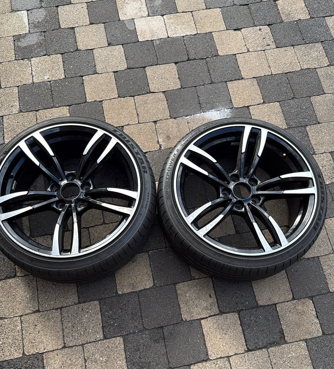BMW STYLE 437M velgen. 2x 19” breedset, Ophalen, Band(en)
