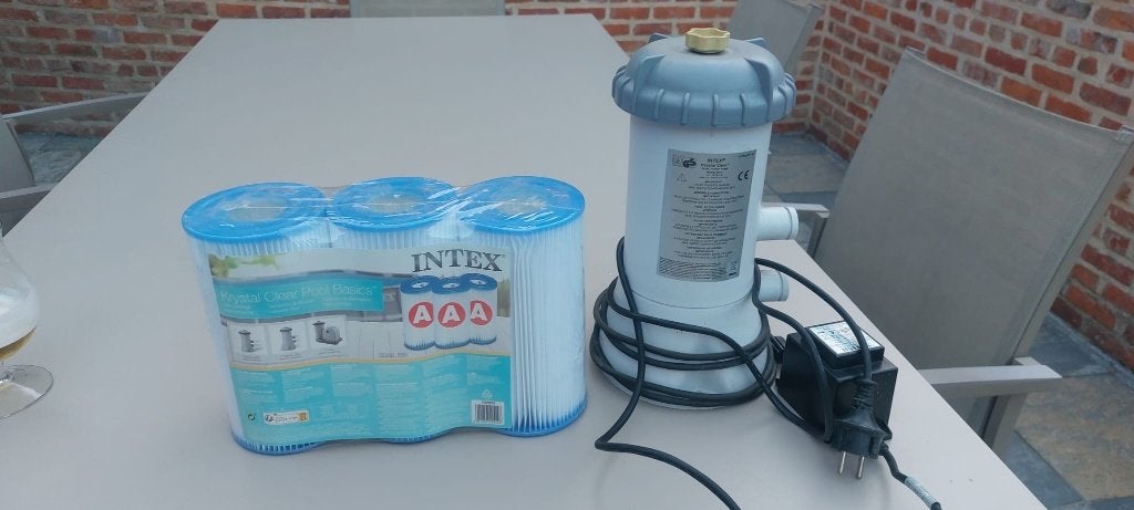 Intex filterpomp, Ophalen of Verzenden, Zo goed als nieuw, Filter