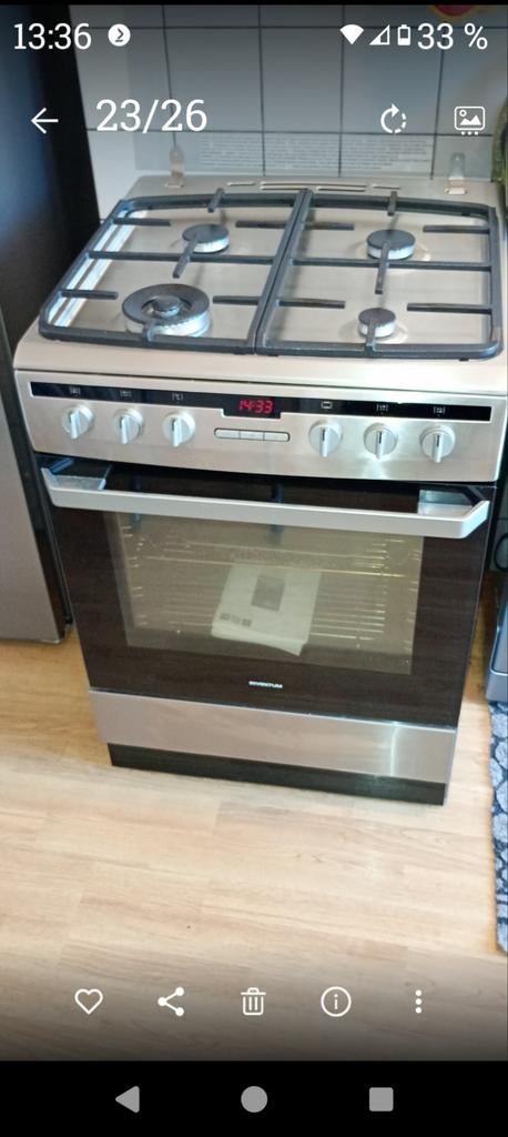 Fornuis met elektrische oven, Elektronische apparatuur, Fornuizen, Ophalen