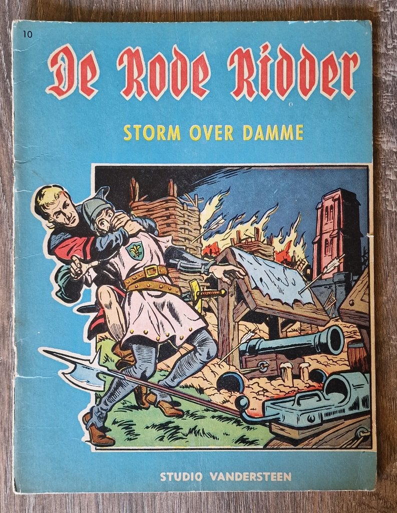 De Rode Ridder - Nummer 10 - van 1966, Enlèvement ou Envoi, Willy Vandersteen, Une BD, Utilisé